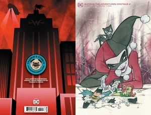 BATMAN THE ADVENTURES CONTINUE #4 NM (MINIMAL TRADE & TRADE COVER SET) MOMOKO - Imagen 1 de 2