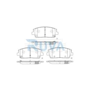 Fits Kia Sorento 2017- Hyundai Santa Fe 2018- Ruva Front Brake Pads Set - Picture 1 of 8