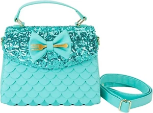 Bolso Bandolera Cartera Loungefly Disney Colección Lentejuelas La Sirenita - Imagen 1 de 3