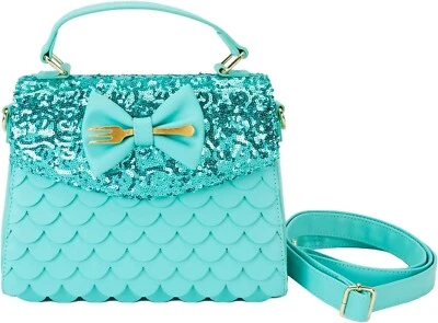 Loungefly Disney The Little Mermaid Sequins Crossbody Bag - Image 1 of 3