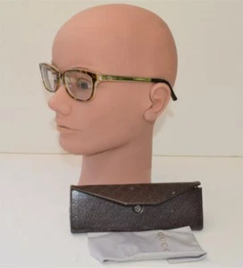 NEW? Auth Gucci GG 3678 4WJ Cat Eye eyeglasses frame 50/15/140 w case Italy - Picture 1 of 5