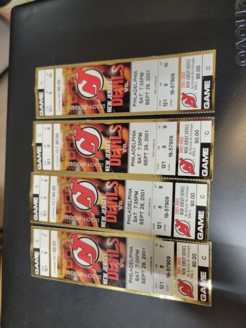 New Jersey Devils Game Ticket Gift Voucher