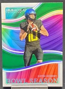 2023 Colección Inmaculada Justin Herbert Patos Rosa Bowl - Imagen 1 de 2