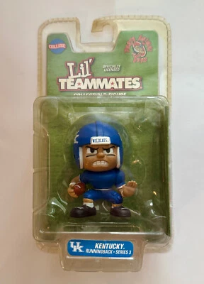 Figura de acción Kentucky Wildcats Lil' Teammates Runnyback - Serie 3, totalmente nueva Foto 1 de 4