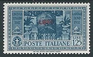 1932 EGEO LIPSO GARIBALDI 1,25 LIRE MH * - G036 - Imagen 1 de 1