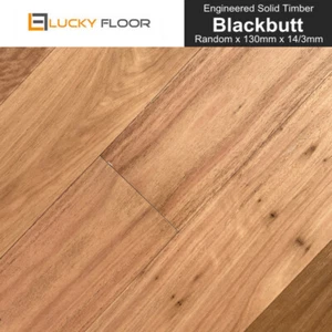 14mm Blackbutt Engineered Flooring Hardwood Timber Flooring Floating Floorboard - Picture 1 of 6