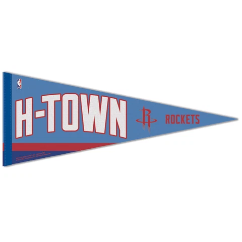 WinCraft Houston Rockets 2020/21 City Edition 12'' x 30'' Premium Pennant Cover