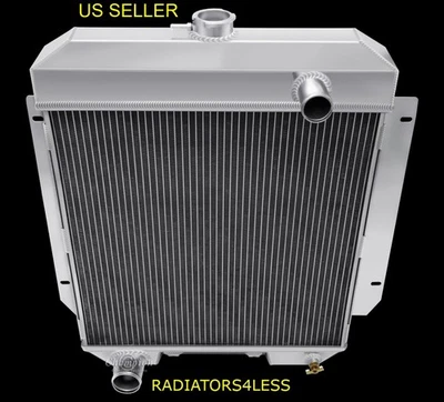 CHAMPION 3 ROW ALUMINUM RADIATOR 1955 1956 MERCURY CUSTOM MONTCLAIR MONTEREY - Image 1 of 4