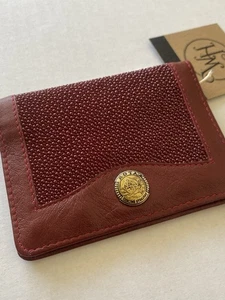 Cartera Rota Stingray de Colección Roja Cuero Nueva Raya  - Imagen 1 de 5