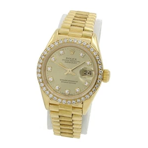 Ladies Rolex OP Datejust President Watch Ref.69278 Diamond Dial/Bezel #W158100-1 - Picture 1 of 8
