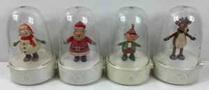 2008 Hallmark Holiday Tappers Weihnachten Tänzer Set Schneemann Santa Elfe Rentier - Bild 1 von 7