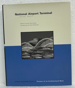 National Airport Terminal by Cesar Pelli with Paul Goldberger 2000 HB/DJ First - Picture 1 of 3