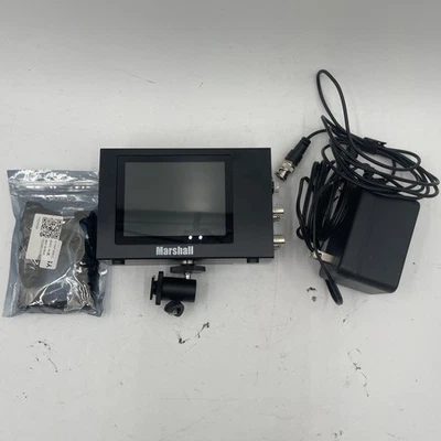 Marshall V-LCD4-PRO-LR LCD Monitor With Cables Power Supply - Image 1 of 4