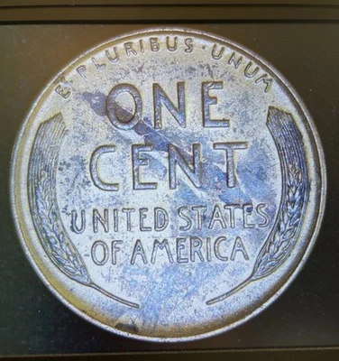 1939 Lincoln Wheat Cent - MINT ERROR - Reverse Lamination Peel 🔥 RB 🔥 - Image 1 of 4