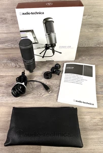 Audio-Technica AT2020USB+ Microfono USB da studio a condensatore cardioide LEGGI-No supporto - Foto 1 di 19