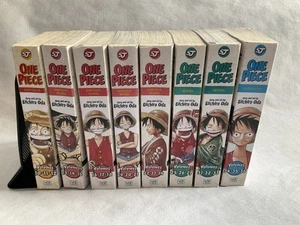 One Piece di Eiichiro Oda - LOTTO 8 volumi Omnibus 3 in 1 libri manga inglese - Foto 1 di 18