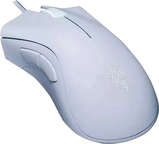 Razer Deathadder Essential 6400dpi Gaming Mouse White For PC Computer - Image 1 of 1