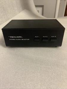 REALISTIC Stereo Audio Selector # 42-2110 - Picture 1 of 7