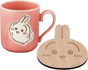 Chiikawa Usagi MAG CUP & Wooden coaster Yamakasyoten Japan New Expedited - Picture 1 of 6