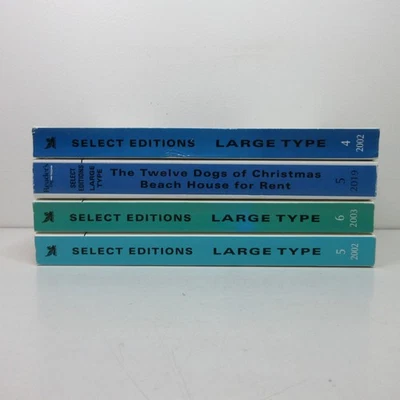 Lot of 4 Readers Digest Large Print Paperback Books - 2002, 2003, 2019 - Image 1 of 4