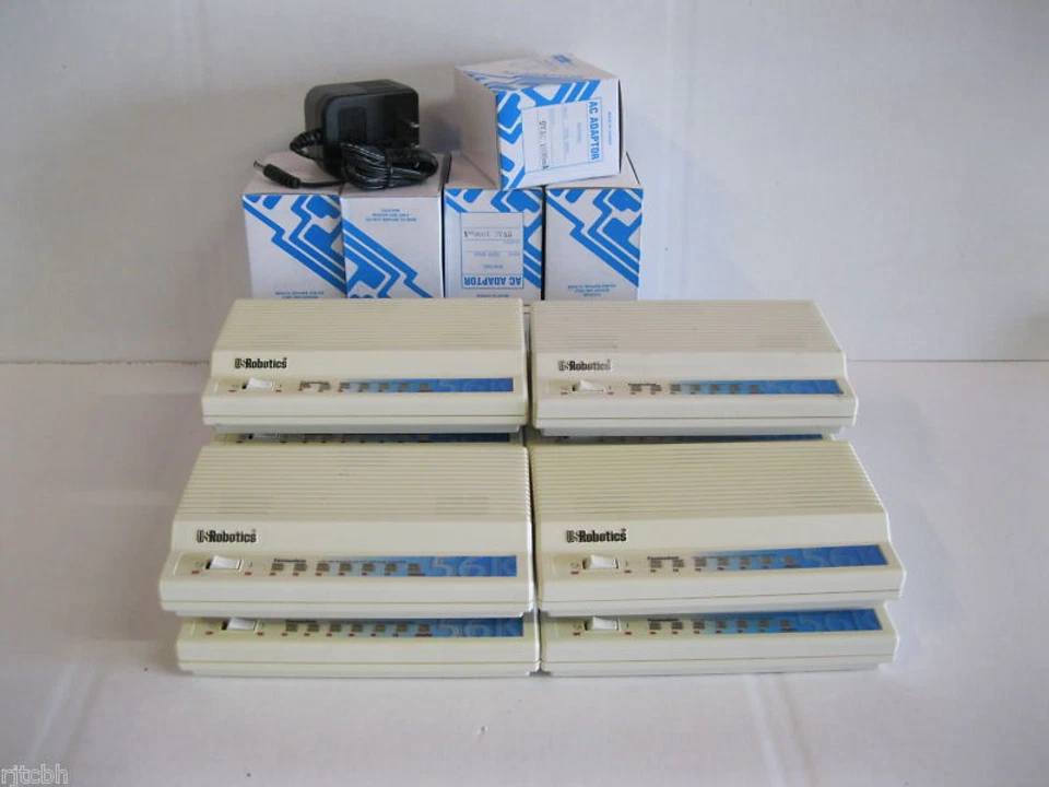 Lot of 10 US Robotics 5686 Modem 56K USR5686 0701  - Image 1 of 1