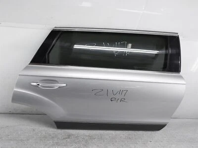 2007-2012 Audi Q7 Rear Passenger Right Door - Ice Silver - Image 1 of 4