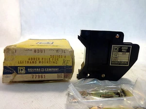 NEW IN BOX SQUARE D 8501 H1L LEFTHAND MOUNT ADDER POLE - Picture 1 of 3