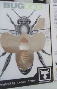 Jackall Top Water Bug BUGDOG # White Shirohitori NEW J642