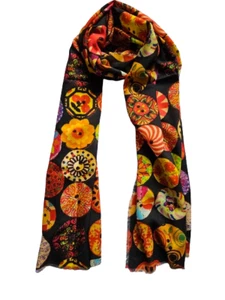 Made in Italy Winter Schal Tuch Wolle Seide Kaschmir Dick und Warm Damen Herren - Bild 1 von 4