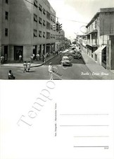 Cartolina di Paola, vigile urbano in corso Roma - Cosenza