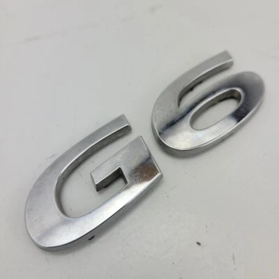 Pontiac G6 2005-2010 emblema maletero trasero insignia logotipo letras OEM Foto 1 de 3