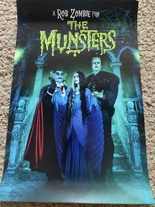 SDCC 2022 The Munsters Rob Zombie Póster Promocional Comic Con Exclusivo Herman - Imagen 1 de 1