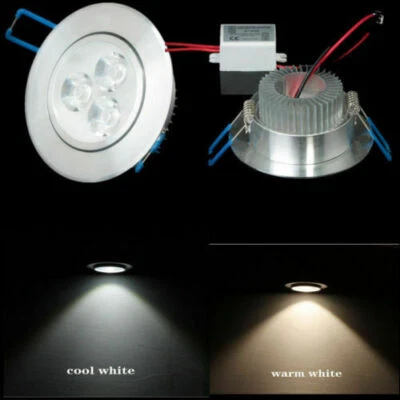 3W LED Recessed Ceiling Down Light Bulb Lamp Downlight Warm white cool white - Image 1 of 4