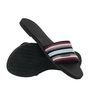 Havaianas You Malta Mix Flip-Flop Sandale - schwarz Größe 11/12 neu mit Etikett - Bild 1 von 7