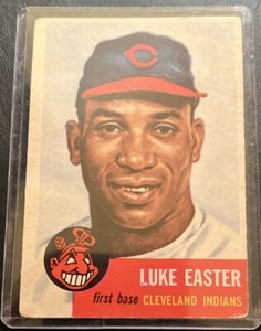 1953 Topps  #2 Luke Easter VG-VGEX Cleveland Indians