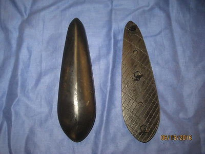 pair MG MGB  GT RUBBER FACE FOR  FRONT OR REAR OVERRIDER BUMPER OVER RIDER od40 - Image 1 of 4