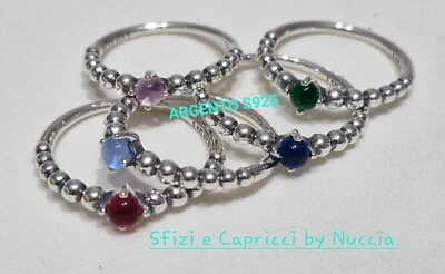 Anello pietra mese Pandora ARGENTO S925 colore mese - Immagine 1 di 2