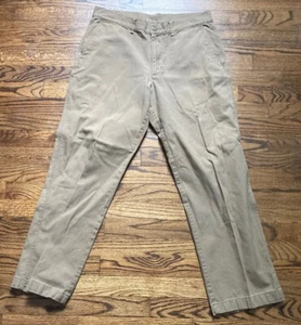 Patagonia Pants Mens 34 Khaki Duck Organic Cotton Canvas Outdoor Casual 34x29 - Picture 1 of 9