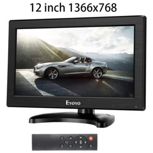 Eyoyo Moniteur de vidéosurveillance 8/9/12 pouces Moniteur d'ordinateur HDMI VGA AV BNC Écran PC - Photo 1/39