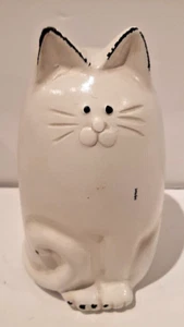 Wooden Cat Figure. NEW Cute Kitty. Handmade in Canada - Bild 1 von 12