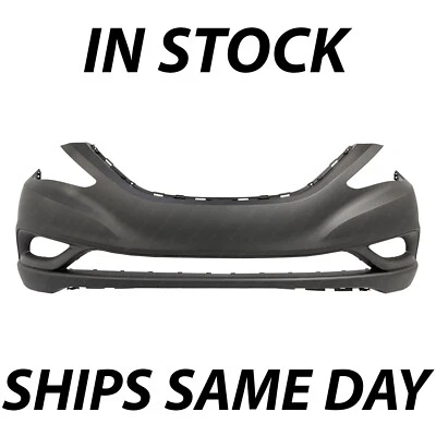 NEW Primered - Front Bumper Cover Fascia for 2011 2012 2013 Hyundai Sonata 11-13 - Imagem 1 de 4