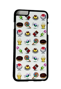 Tasty Emoji Téléphone Étui pour IPHONE 6 Plus/6s Plus, Blanc - Photo 1 sur 4