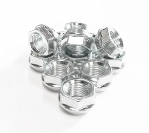 5x 1/2-20 VERY SHORT OPEN-END BULGE ACORN LUG NUTS 11MM TALL FORD DODGE JEEP GMC - Picture 1 of 2