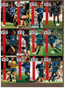 1990-91 Pro Set Soccer English Premier League Chelsea 12 Cards Team set - Picture 1 of 1