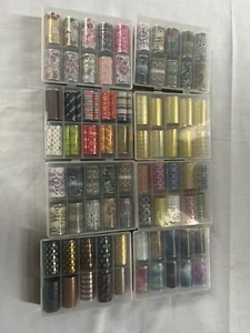 Foil Nail Art Transfer Sticker Foil Set 10 Pieces 10 Boxes  - New Arrivals - Picture 1 of 7