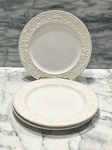 3 San Marco Vintage Italienische Fayence Prägung Dessert Beilagen Teller Made In Italy - Bild 1 von 13