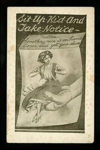 General Greetings postcard woman Vintage 290-3 - Picture 1 of 2