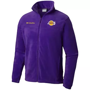 LA Lakers NBA Columbia Steens Mountain 2.0 Reißverschluss lila Vliesjacke - groß - Bild 1 von 5
