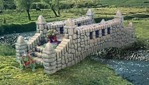 Wargames 25 mm / 28 mm Scenery Terrain D&D Warhammer - Fieldstone Bridge 2 - Imagen 1 de 1