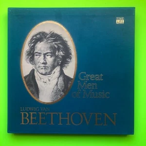 The Great Men Of Music: Beethoven 4LP Box Set w/Book, NM Vinyl/VG+ Cover - Bild 1 von 6